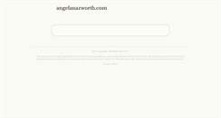 Desktop Screenshot of angelanazworth.com